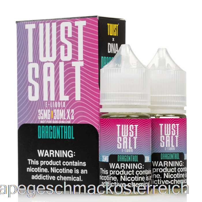 Dragonthol – Twist Salt E-Liquid – 60 Ml, 35 Mg Vape-Geschmack